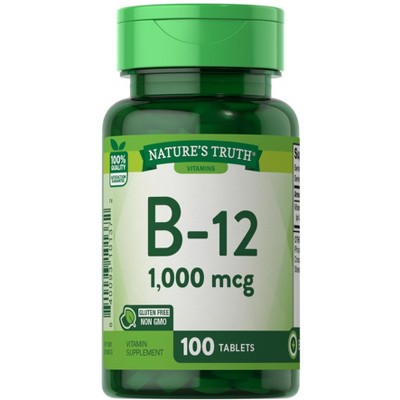 Nature's Truth B12 Vitamin 1000mcg | 100 Tablets
