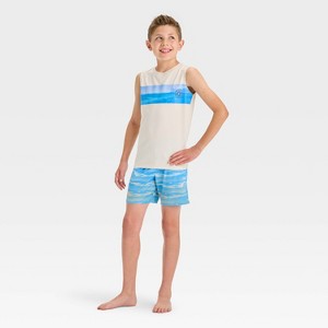 Boys' 2pc Tank Top and Pajama Set - Cat & Jack™ - 1 of 4