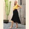 Maternity Dress High Waist Maternity Patchwork Long Skirt - 2 of 4
