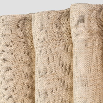 1pc Light Filtering Textured Weave Window Curtain Panel – Threshold