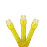 PENN 20ct Wide Angle LED String Lights Yellow - 6.25' Yellow Wire
