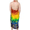 LA LEELA Women's Bikini Skirt Sarong Swimwear Swim Cover Up Summer Wraps Swimsuit Beach Wrap Coverups for Women Beachwear One Size Multi,Tree - 4 of 4