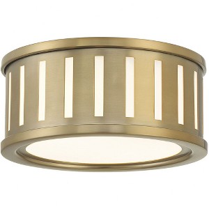 Crystorama Lighting Kendal 2 - Light Flush Mount in  Vibrant Gold - 1 of 4