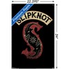 Trends International Slipknot - Patch Unframed Wall Poster Print Clear Push Pins Bundle 22.375" x 34" - 3 of 4