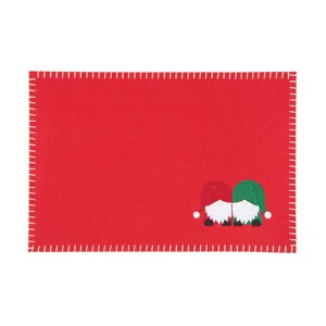 C&F Home Naughty Or Nice Gnome Felt Table Runner - 1 of 3