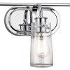Kichler Lighting Braelyn 3 - Light Vanity in  Chrome - 3 of 3