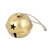 Haute Decor 50mm Jingle Bell Ornaments 12pk Gold Foil - 2 of 3