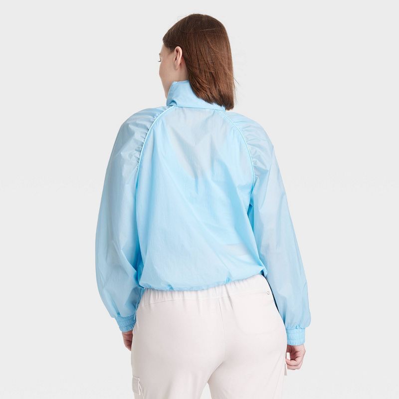 Women's Windbreaker Full Zip Jacket - All In Motion™, 4 of 12
