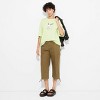Women's Snoopy Boo Oversized Short Sleeve Graphic T-Shirt - Green - 3 of 3