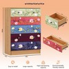 Karl Home 6-Drawer Brown Particle Board 25.98in. W Chest of Drawer - 3 of 4