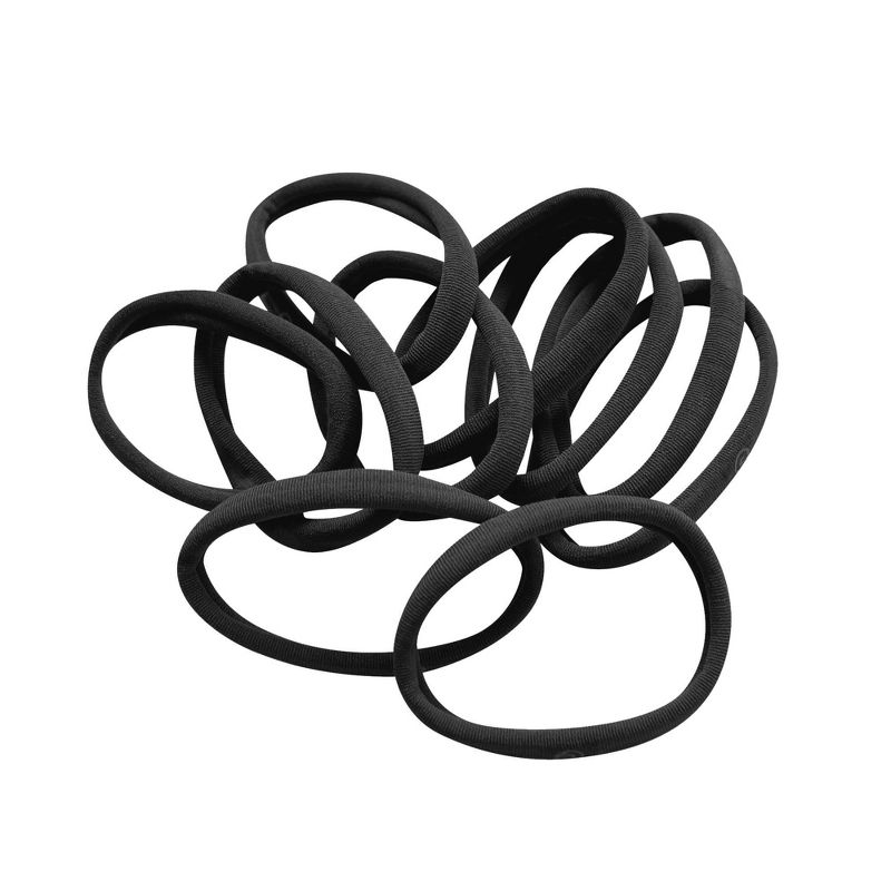 Gimme Beauty Mega Hair Tie Bands - Black - 10ct, 3 of 6