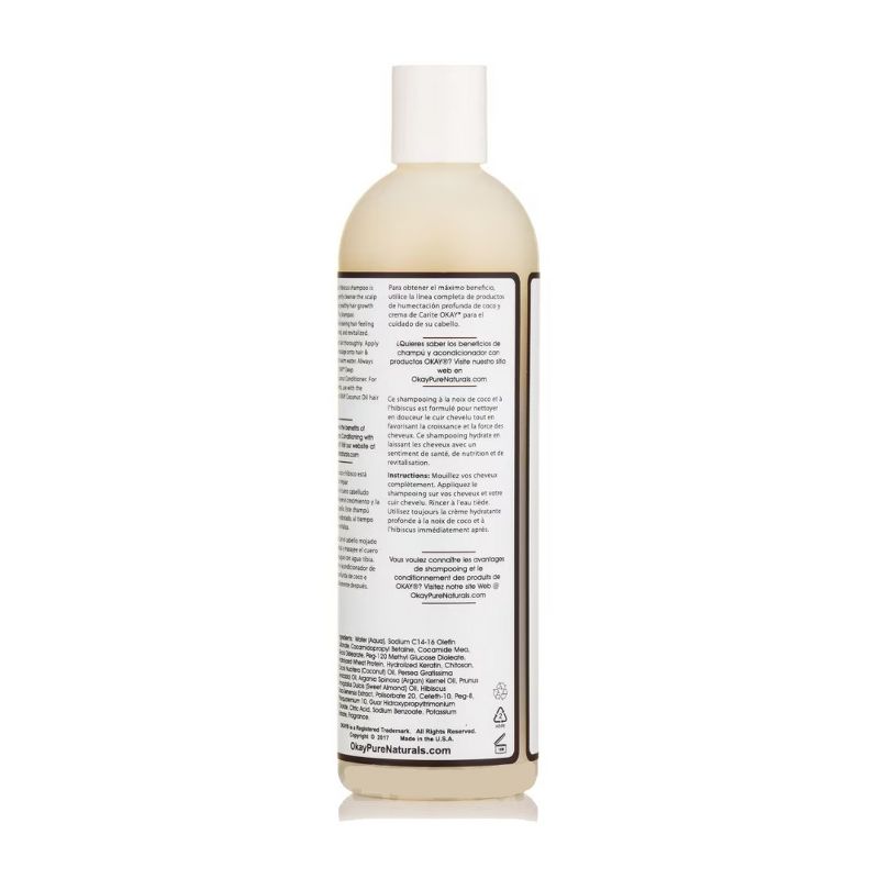 OKAY Coconut Hibiscus Shampoo Deep Moisturizing - 12 oz, 3 of 4