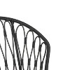 Sapphtopaz Patio Dining Chairs Set of 2 Rattan Patio Chairs with 2 Cushions for Patio, Outside, Living Room - 4 of 4