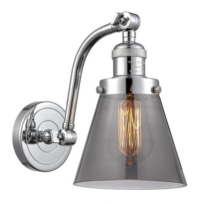 Cone - 1 Light Wall Sconce In Industrial Style-11.5 Inches Tall and 6.5 Inches Wide