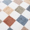 Hauteloom Alie Gray Checkered Washable Area Rug - 4 of 4