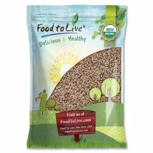Organic Tri-Color Quinoa - Non-GMO, Non-Irradiated, Kosher, Vegan, Bulk, Blend of White, Black and Red Quinoa, Sirtfood - 1 of 4