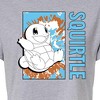 Women's - Pokémon - Tie Dye Squirtle Cropped Graphic T-Shirt - 2 of 4