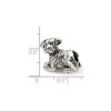 Black Bow Jewelry Sterling Silver Labrador Retriever Bead Charm - 2 of 3