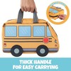 Bentology School Bus Lunch Box- Kids Back to School Tote Keeps Food Hot or Cold Longer- Reusable Bag Fits Ice Packs, Containers & Thermoses Easily! - 4 of 4