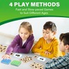 BenBen Family Board Games - 112 Flash Cards & Wooden Letter Tiles, CVC Sight Word Game for Kids 4+ - 3 of 4