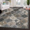 Lahome Moroccan Trellis Washable Area Rug-Soft Carpet for Living Room, Bedroom, or Entryway - 2 of 4