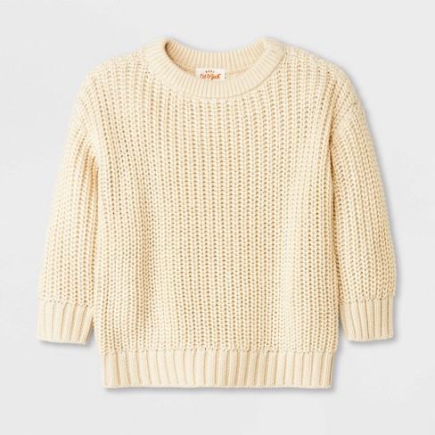 Baby cream sweater sale