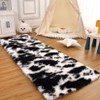 Modern Shag Area Rug Non Slip Fluffy Shaggy Rug Ultra-Soft Living Room Rug Indoor Plush Floor Carpet High Pile Non Shedding Furry Rug for Bedroom - 4 of 4