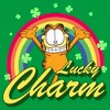 Juniors Womens Garfield St. Patrick's Day Lucky Charm T-Shirt - 2 of 4