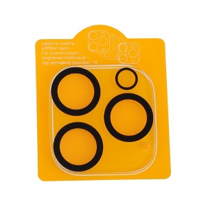 Unique Bargains Phone Camera Cover 5H Glossy Camera Lens Protector Glass Translucent Black 1 Pcs - 1 of 4