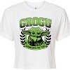 Women's - Star Wars - The Mandalorian Grogu Collegiate Cropped Graphic T-Shirt - 2 of 4