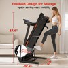 BestParts Foldable Treadmill – 3.5 HP Motor, 330 lbs Capacity, Incline, Bluetooth Speaker, LCD Display - 3 of 4