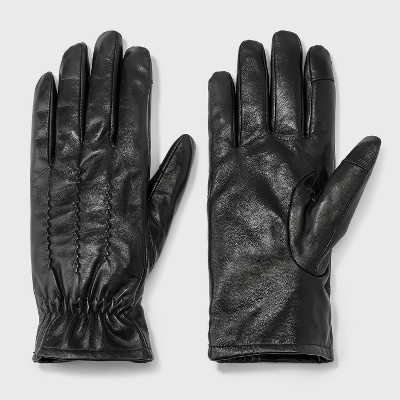 Mens leather store gloves target