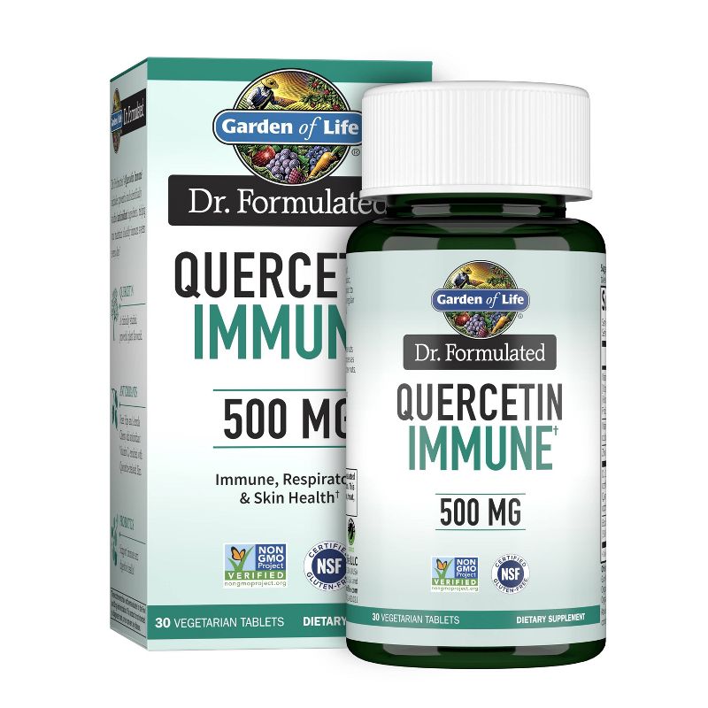 Garden of Life Dr. Formulated Quercetin Immune Tablets - 30ct, 1 of 6