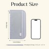 Passport Holder, RFID Passport Holder for Travel with Wrist Strap, - 2 of 4