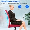 BestMassage Mesh Office Chair Computer Chair with Lumbar Support & Thickly Padded Seat Rolling Swivel Back Support Chair for Home Office - 4 of 4