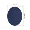 Unique Bargains Oval Elbow Knee Iron-on Repair Patches for Clothing 4 Pcs - 2 of 4