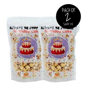 Pearson's Pumpkin Place 3.5 oz Birthday Cake Popcorn - Pack of 2 - 1 of 4