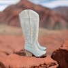 Women's Wo's Rhinestone Western Style Boots - Very G - 2 of 4