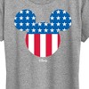 Women's - Disney - Mickey Silhouette American Flag Short Sleeve Graphic T-Shirt - 2 of 4