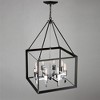 Artcraft Lighting Vineyard 8 - Light Chandelier in  Matte Black/Chrome - 4 of 4