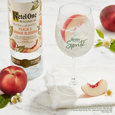 Ketel One Peach Orange Blossom Vodka - 50ml Bottle