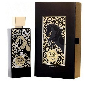 Zimaya Royal Leather By Zimaya Unisex Leather, Tonka Bean, Agarwood, Amber, Praline Eau De Parfum Spray 3.4 Oz - 1 of 1