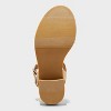 Kids' Aster Rhinestone Heeled Sandals - art class™ Beige - 4 of 4