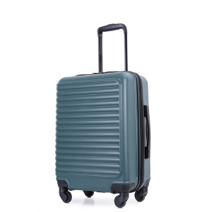 TUYOHW 20 Inch Carry on Suitcase with Adjustable Pull,Carry on Luggage with Spinner Wheels for Business Trips and Travel - 1 of 4