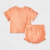 Baby Girls' Ruffle Set - Cat & Jack™ - 2 of 4