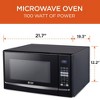 COMMERCIAL CHEF Countertop Microwave Oven 1.4 Cu. Ft. 1100W - 2 of 4