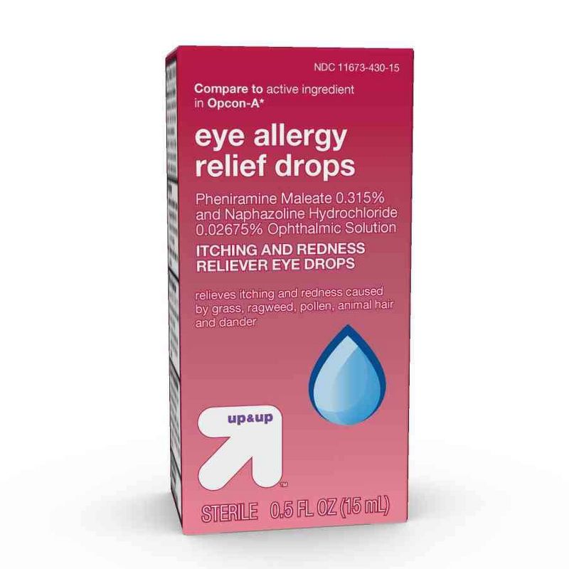 Eye Allergy Relief Drops - 0.5 fl oz - up &#38; up&#8482;, 1 of 6