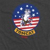 Men's Top Gun Tomcat Sigil T-Shirt - 4 of 4