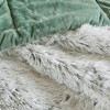 Sapphtopaz 2 PCS/3 PCS Shaggy Faux Fur Comforter Set,Bed Set with 1 Comforter,1/2 Sham,Bedding Set Machine Washable - 4 of 4