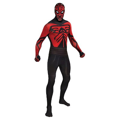 Adult Star Wars Darth Maul Skin Suit Halloween Costume - L